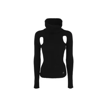 Blumarine Ribbed-knit Cut-out Jumper