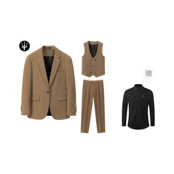 Maserati Business Suit Unisex Brown