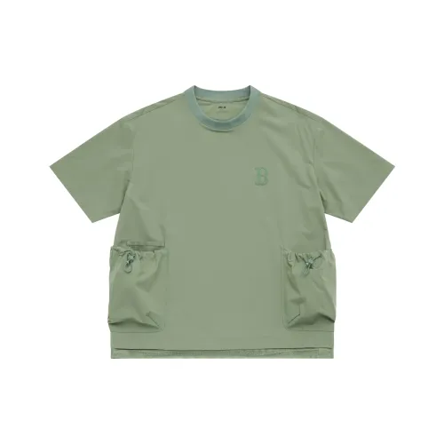 MLB Basic Collection Boston Red Sox SS25 T Shirt Unisex Khaki