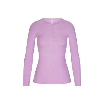 SKIMS T Shirt Women's SUGAR PLUM/Tang Mei