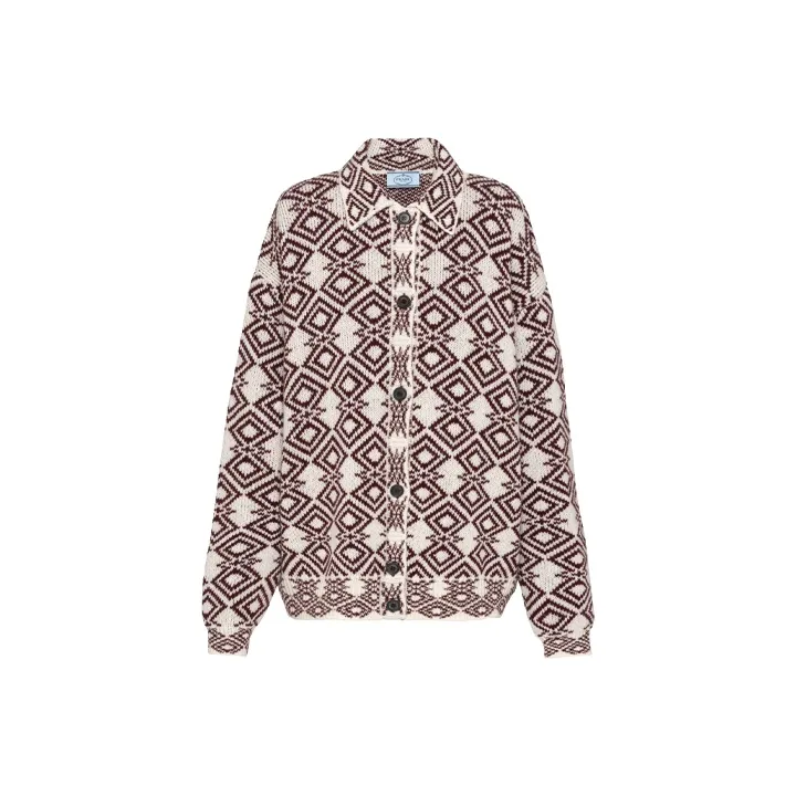 PRADA FW21 Sweater Women's Beige-0