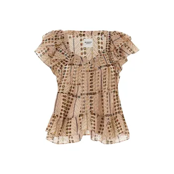 ISABEL MARANT SS25 T Shirt Women's Beige