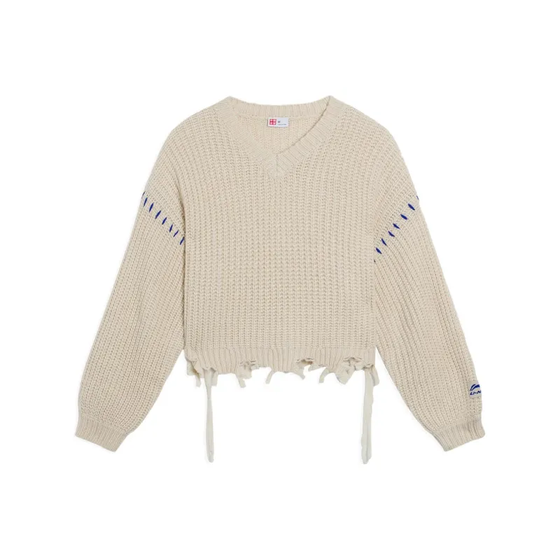 LiNing China Li Ning Sweaters Women's Oat Gray-0