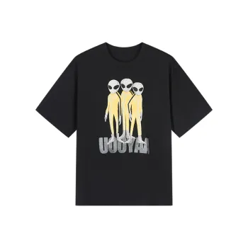 UOOYAA FW22 Elbow Length Sleeved T Shirt Women's Black
