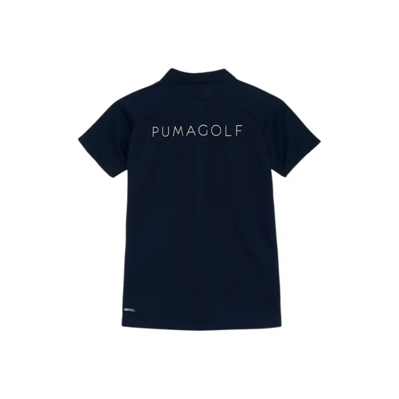 PUMA Polo Shirt Women's Dark Marine Blue-1
