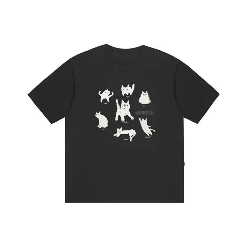 PLAY BUSH Drop Shoulder Sleeve T Shirt Unisex-2