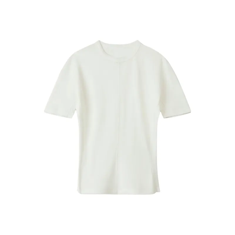 Y 3 Seam detail Cotton T shirt-0