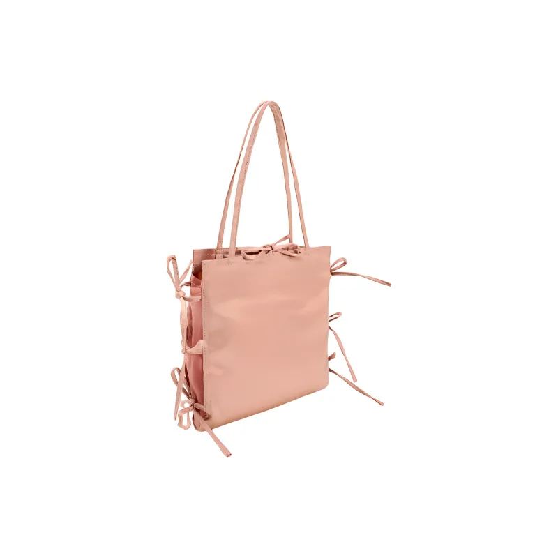 ZARA Polyester Handbag Shoulder Bag Women's Pink-1