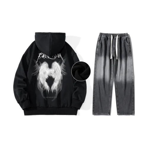 FREO3N Sweatshirt Sets Unisex