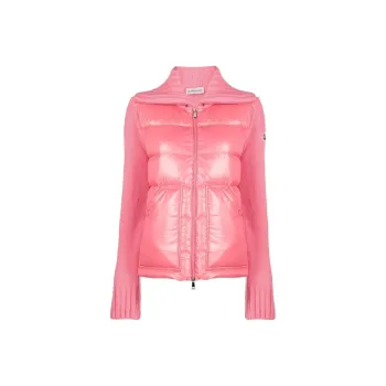 Moncler Padded panel Wool Cardigan