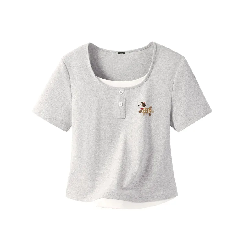 MINISO Crop Tops Women's-4