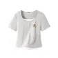 Heather Gray (M Gentleman Puppy Chest Logo)