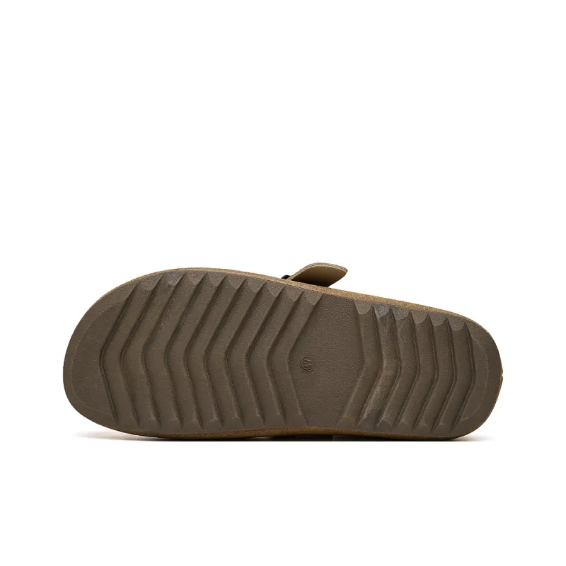 AAA SINCE 1955 Rubber Sole Abrasion Resistant Slip Resistant Closed Toe Slippers Women's-13