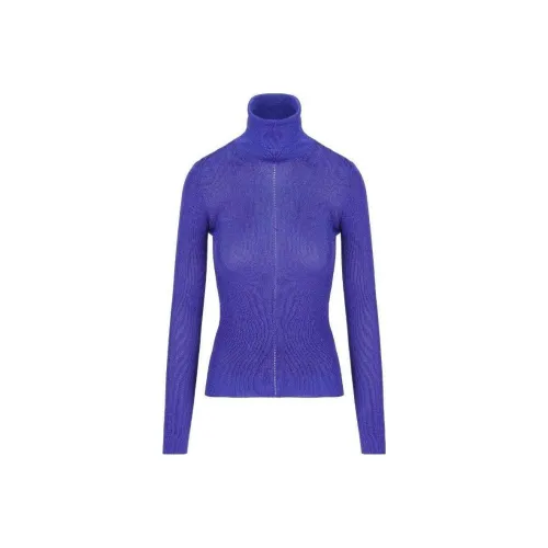 SAINT LAURENT FW21 Sweater Women's Blue
