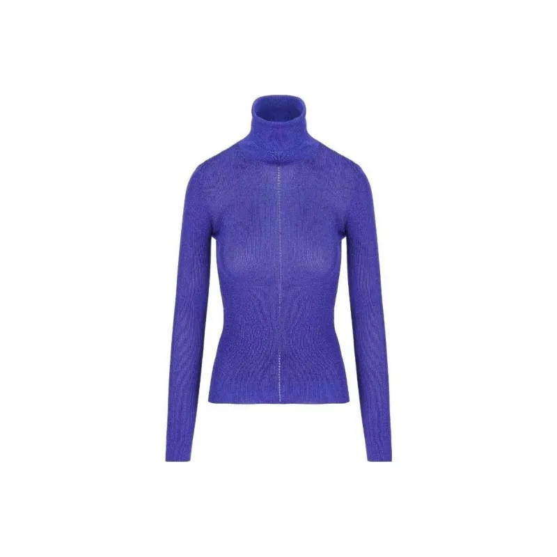 SAINT LAURENT FW21 Sweater Women's Blue-0
