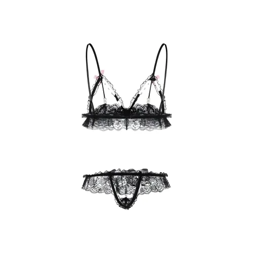 LUYOUYE Underwear Set Women's Black