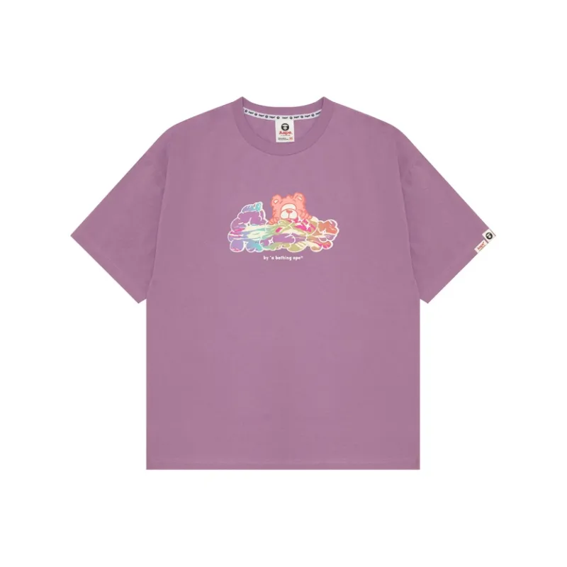 Aape X Care Bears Cotton T shirt.-4