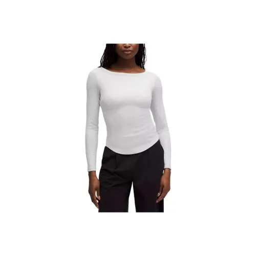 Lululemon Hold Tight T Shirt Women's Gray White