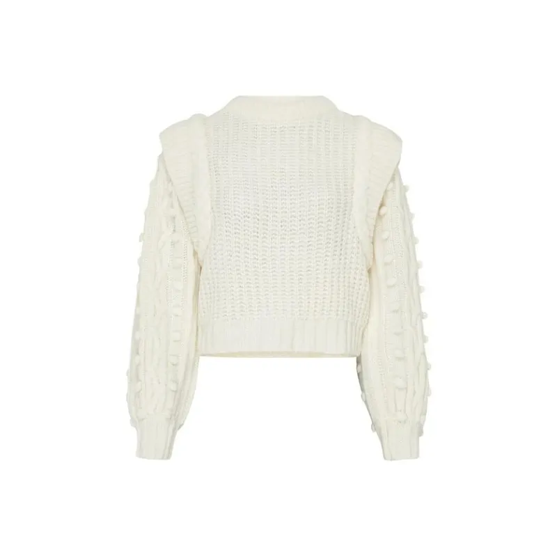 Farm Rio Braided detail Chunky knit Jumper-0
