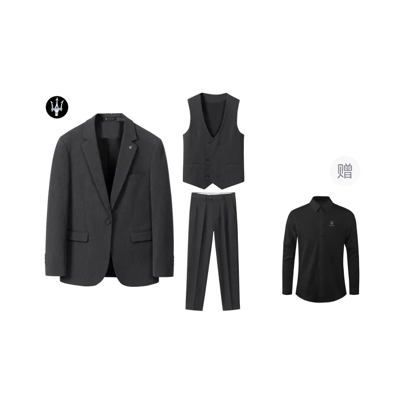 Maserati Business Suit Unisex Brown-3