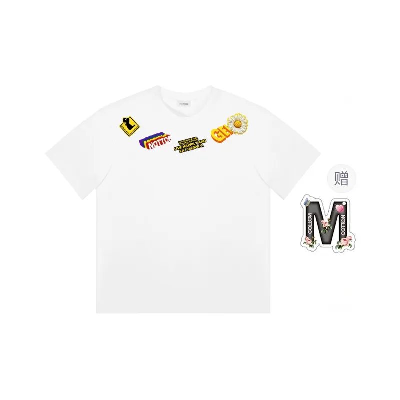 Cotton shopping T Shirts Unisex-2