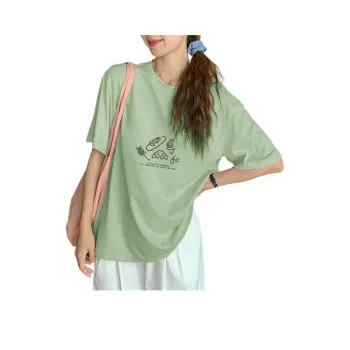Weixi T-Shirt Women's Light Pea Green