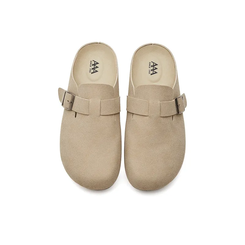 AAA SINCE 1955 Rubber Sole Abrasion Resistant Slip Resistant Closed Toe Slippers Women's-4