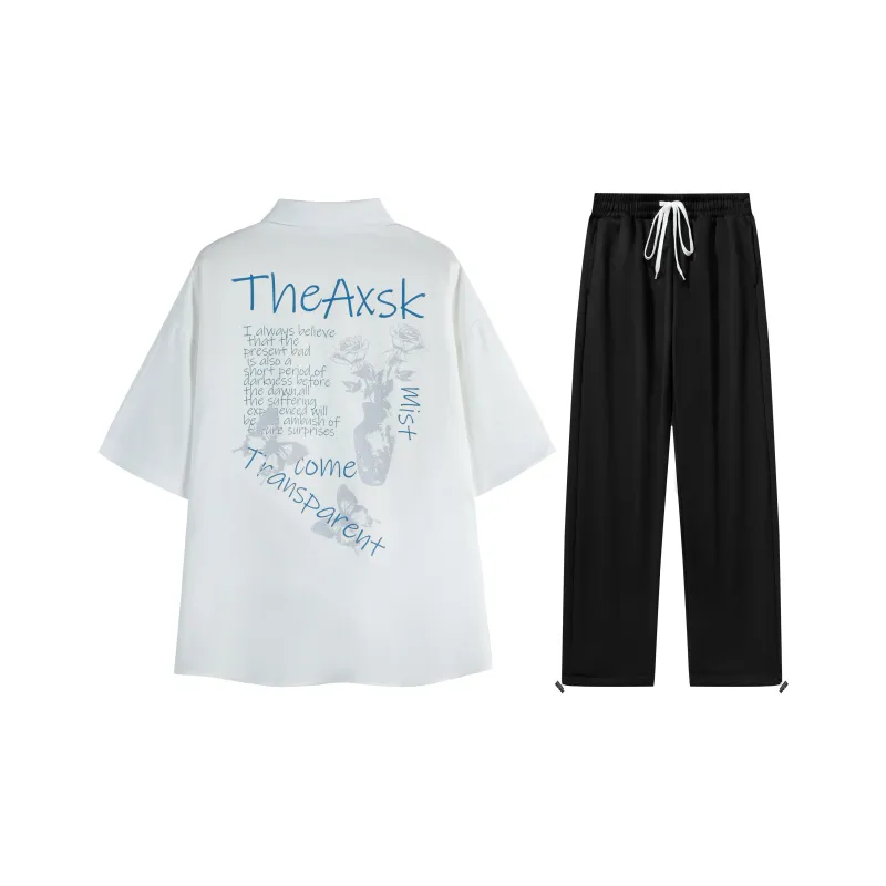 A.X.S.K Shirt Matching Set Unisex-7