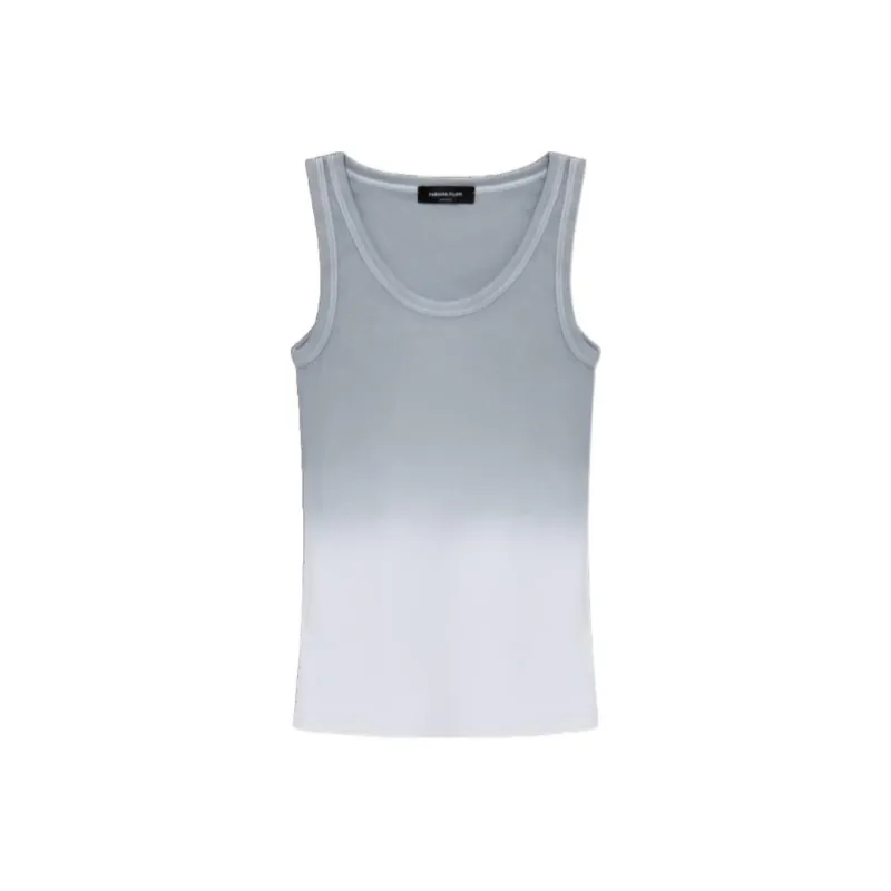 Fabiana Filippi Gradient Effet Ribbed Tank Top-0