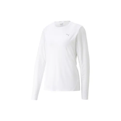 PUMA RUN FAVORITE T Shirt Women's White