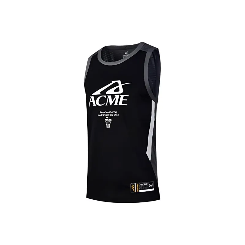 361° Basketball Jersey Men's Super Black/Gravel Gray-0