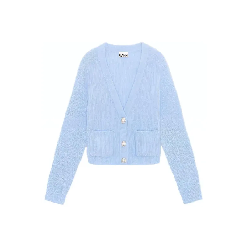 GANNI Sweaters Women's Blue-0