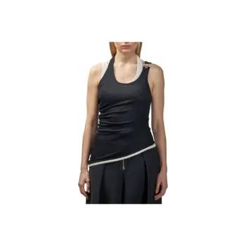 Jean Paul Gaultier Layered Cotton Tank Top