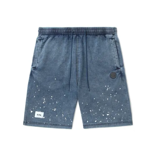 Alpha Industries SS24 Casual Shorts Unisex Blue