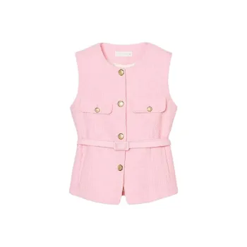 ZARA Tank Tops Women's Pink