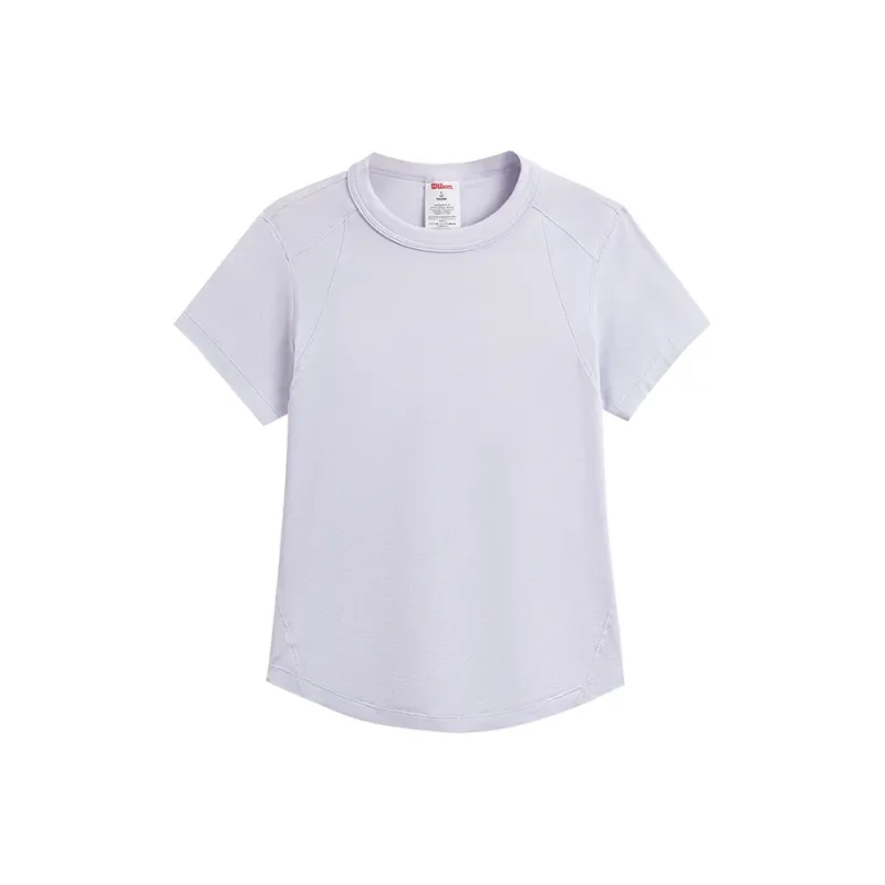 Wilson Regular T Shirt Women's Lavender-0