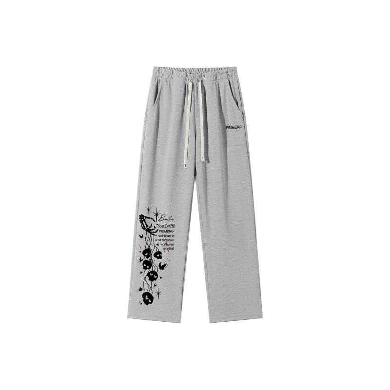 PEIMENG Casual Pants Unisex-4