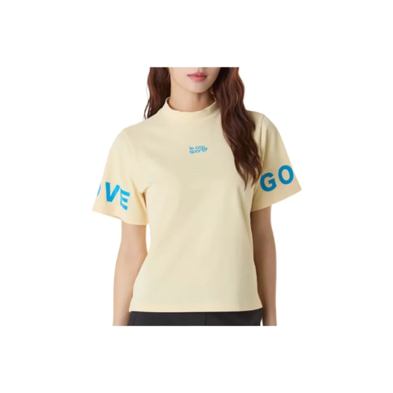 Le Coq Sportif T Shirts Women's-4
