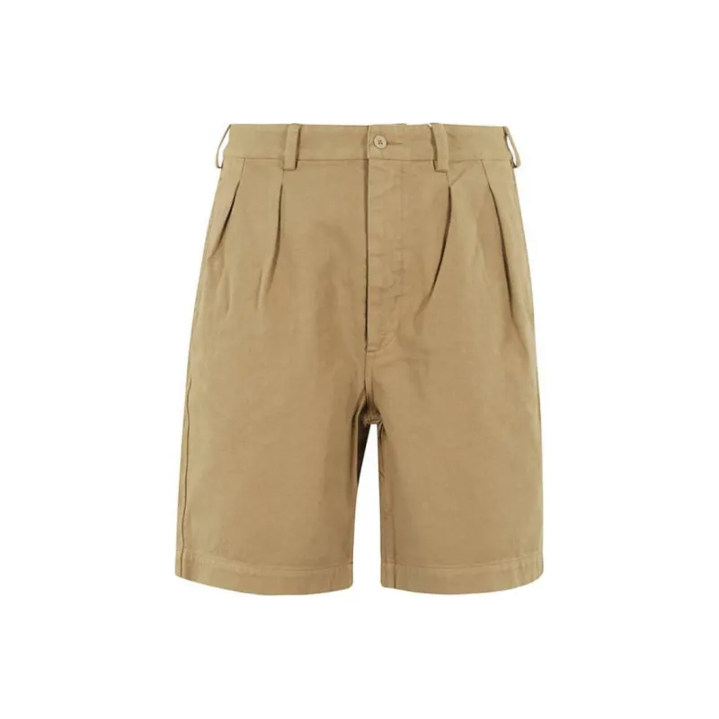 Sunflower Pleated Straight Leg Shorts-0