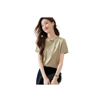 Mo Han Yi Mei T Shirt Women's Pea Green