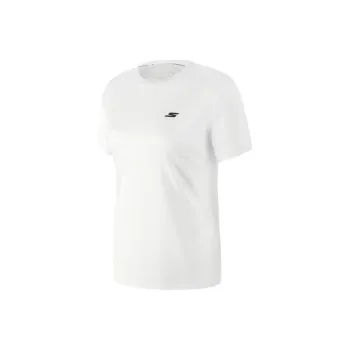 Skechers T Shirt Women's Bright White