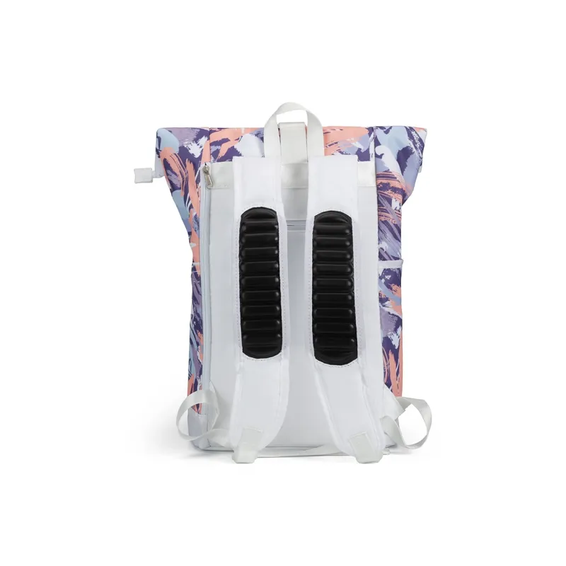 NOT ME Polyester Backpack Unisex Dazzling White-7