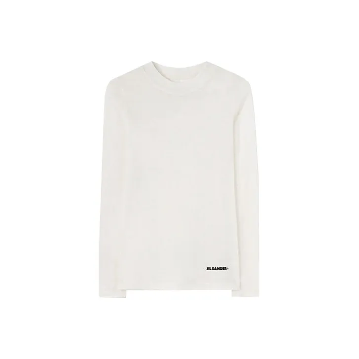 JIL SANDER + Logo Printed Crewneck T Shirt-0