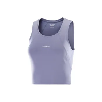 SALOMON Tank Top Women's Blue Granite