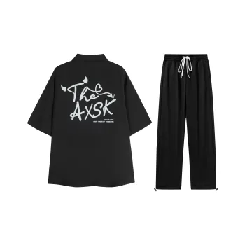 A.X.S.K Shirt Matching Set Unisex
