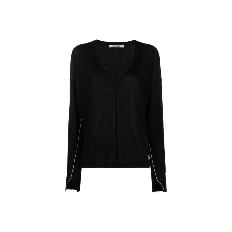 Roberto Cavalli SS24 Sweater Women's Black-0