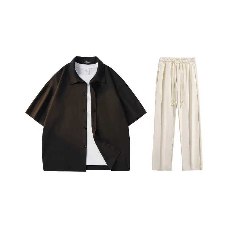 LA'T.WEEKEND Shirt Matching Set Unisex-8