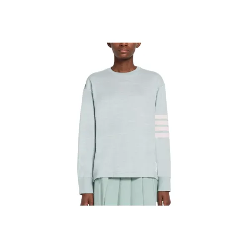 THOM BROWNE 4 Bar Crew neck Long sleeve T shirt
