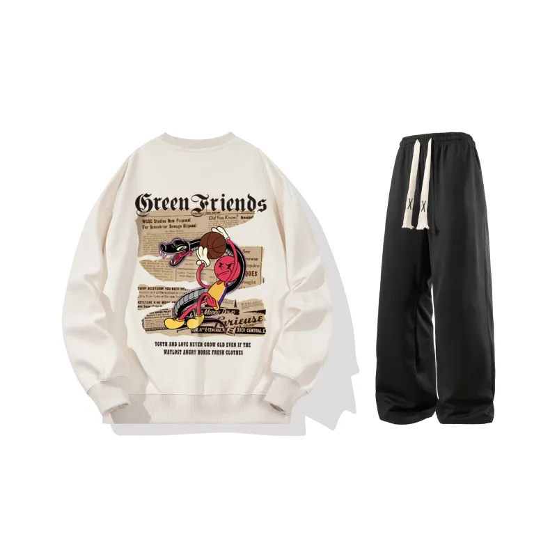 GF x WULIAOYUAN Sweatshirt Set Unisex-16
