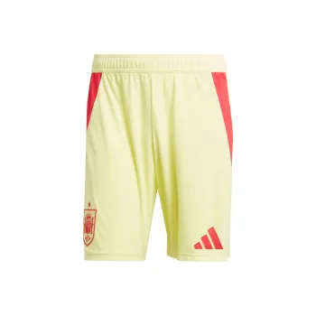 Adidas Spain 24 Away Shorts Soccer Bottoms Fan Edition Spain Away Men's Yellow